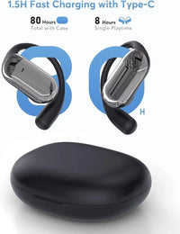 Universal AI Translator Earbuds – 144 Language Instant Translation Headphones