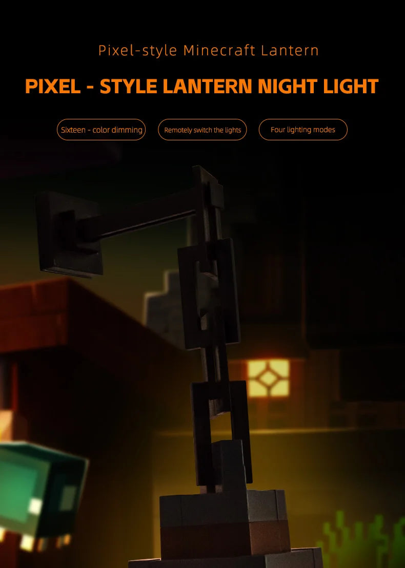 Minecraft Pixel Lamp