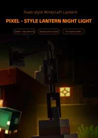 Minecraft Pixel Lamp