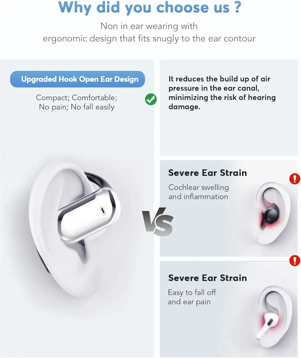 Universal AI Translator Earbuds – 144 Language Instant Translation Headphones