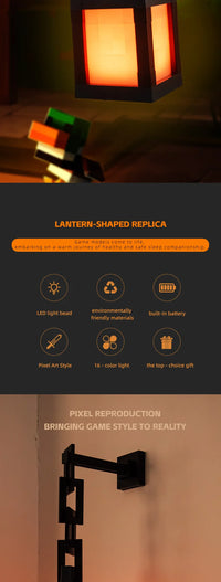 Minecraft Pixel Lamp